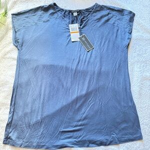 Cable & Gauge Blue Blouse Size S | NWT | Lightweight Fabric
